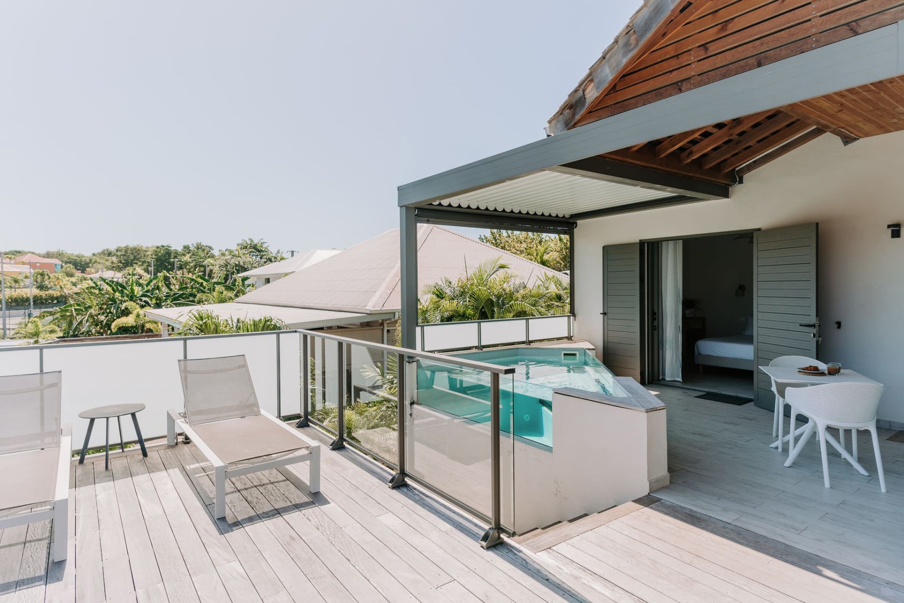 Ste-Anne - Studio avec piscine